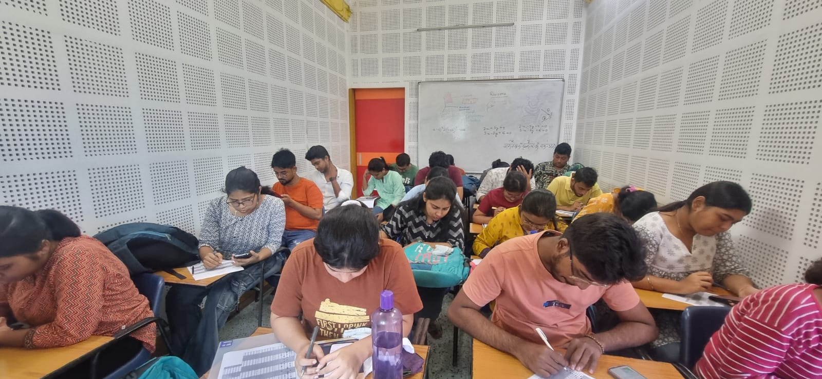Students studying in a Zenith Biology class